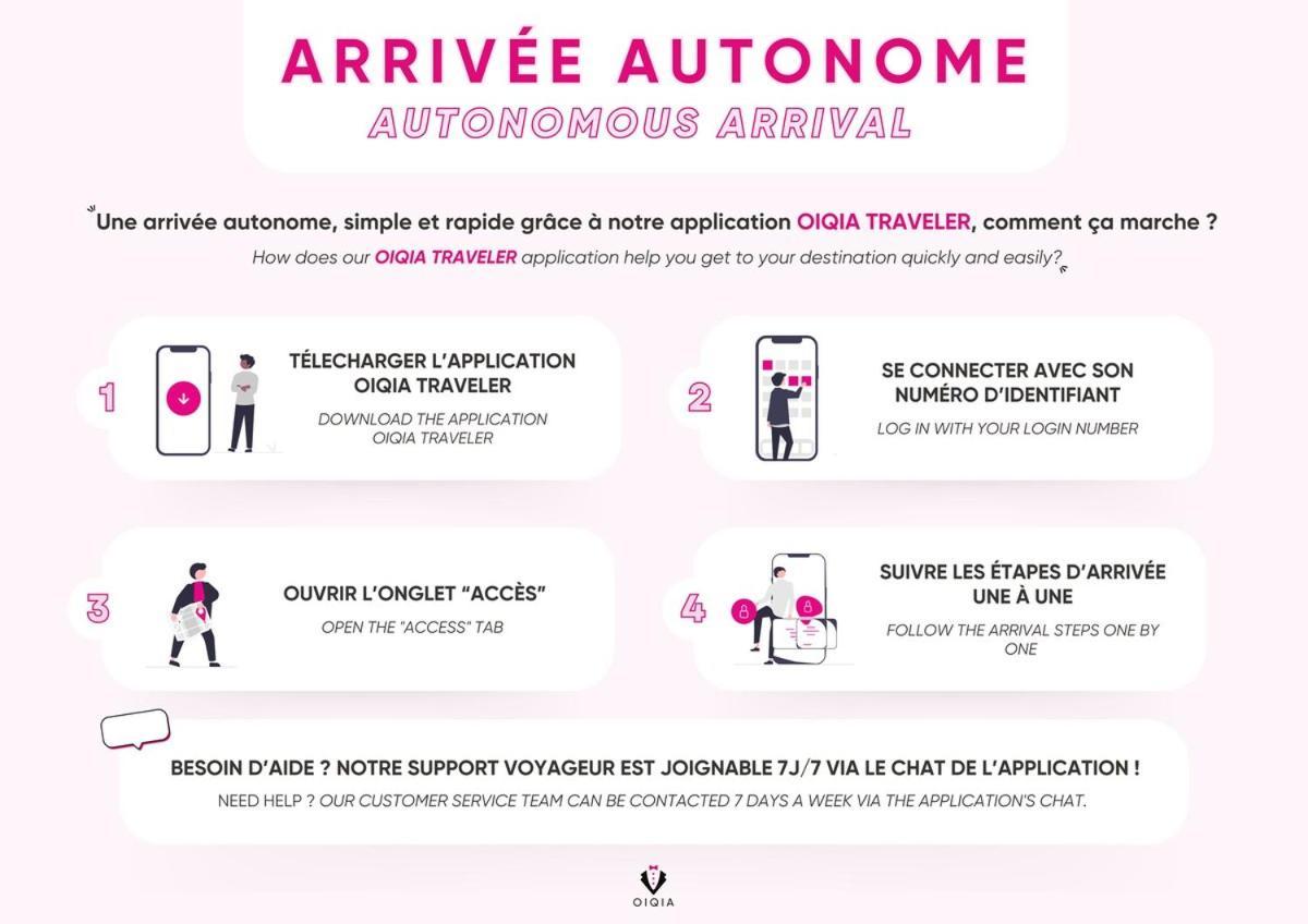 La Clairiere ~ Parking ~ Arrivee Autonome Lejlighed Bourges Eksteriør billede